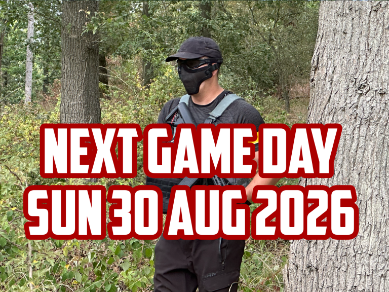 South Central Airsoft Redditch B98 9ER Next Game Day Sunday 30 August 2026